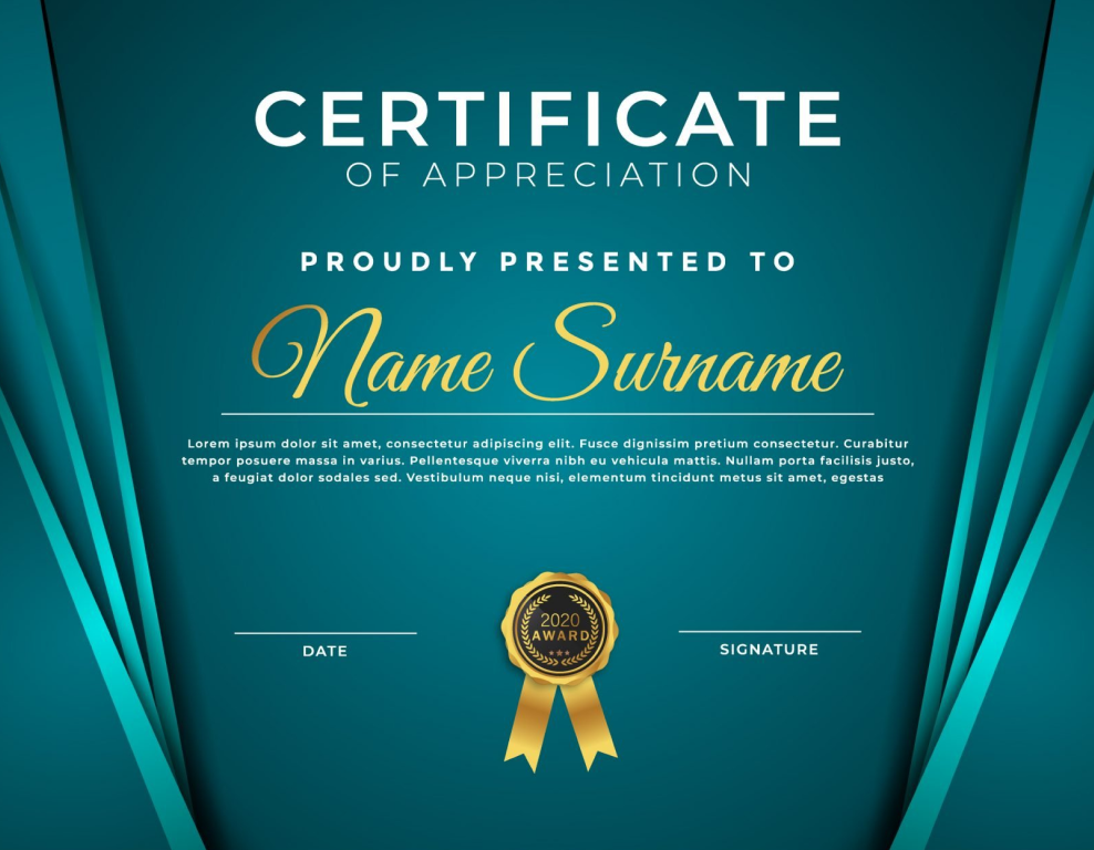 Certificate Image
